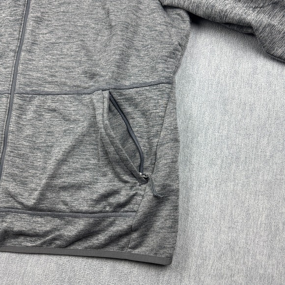 The North Face Jacket Mens 2XL Heather Gray Canyonlands Hooded Full‎ Zip Outdoor - Picture 7 of 14